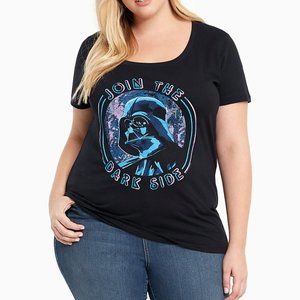 Disney Torrid True Vintage Darth Vader T-shirt